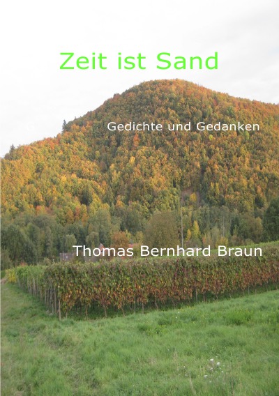 'Cover von Zeit ist Sand    Gedichte'-Cover