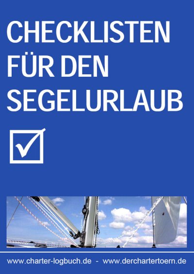 'Checklisten für den Segelurlaub 2013. Auch zum Skippertraining nach der SKS-Prüfung.'-Cover