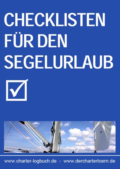 'Cover von Checklisten für den Segelurlaub 2013. Auch zum Skippertraining nach der SKS-Prüfung.'-Cover