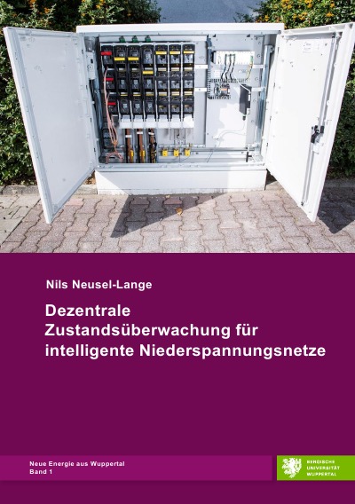 'Cover von Dezentrale Zustandsüberwachung für intelligente Niederspannungsnetze'-Cover