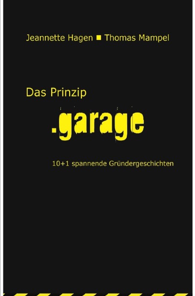 'Das Prinzip .garage'-Cover