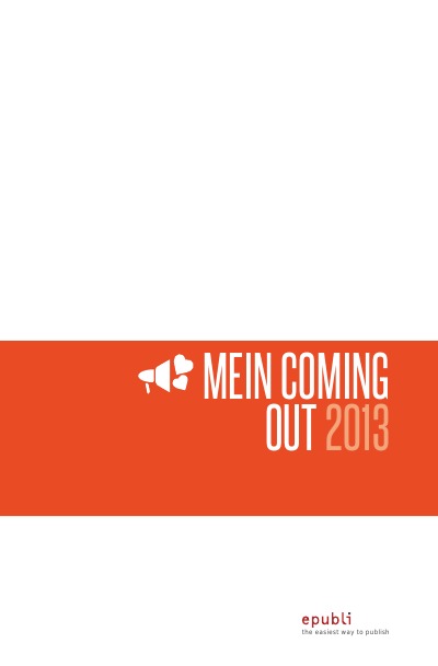 'Cover von Mein Coming-Out 2013'-Cover