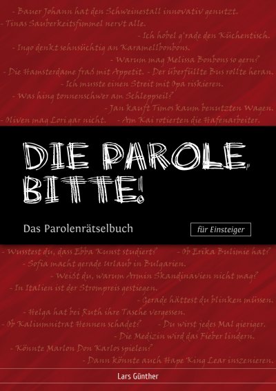 'Cover von Die Parole, bitte!'-Cover