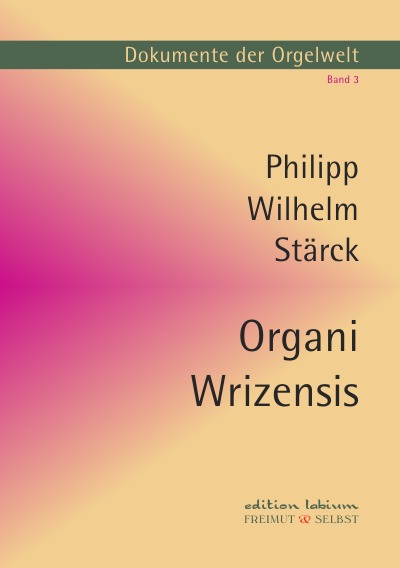 'Organi Wrizensis'-Cover