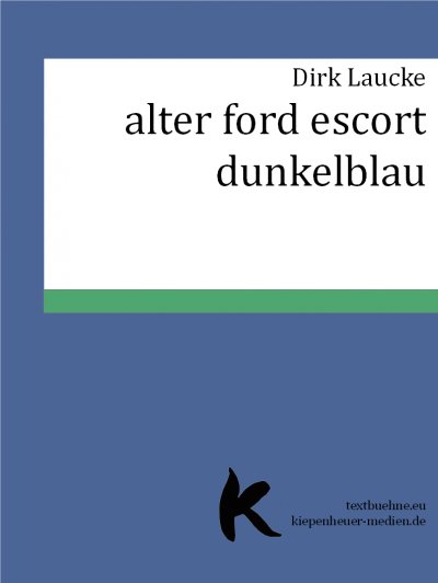 'ALTER FORD ESCORT DUNKELBLAU'-Cover