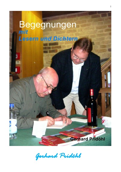 'Cover von Begegnungen mit Lesern und Dichtern'-Cover
