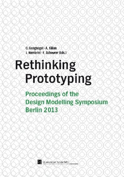 'Cover von Rethinking Prototyping'-Cover