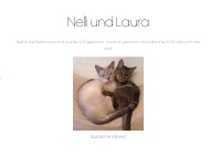 Die Katzen Nelli und Laura - Susanne Albers