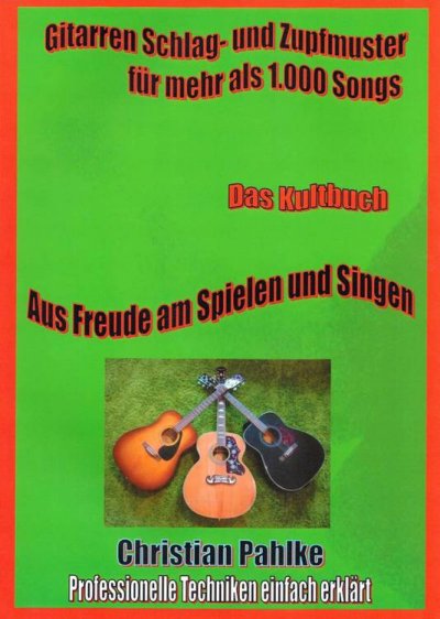 'Gitarren Schlag- und Zupfmuster für mehr als 1.000 Songs'-Cover