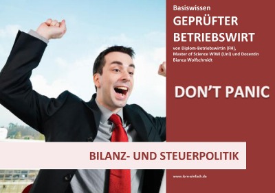 'BASISWISSEN – GEPRÜFTER BETRIEBSWIRT – BILANZ- UND STEUERPOLITIK'-Cover