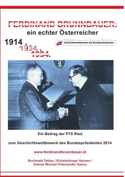 'Ferdinand Brunnbauer – ein echter Österreicher'-Cover