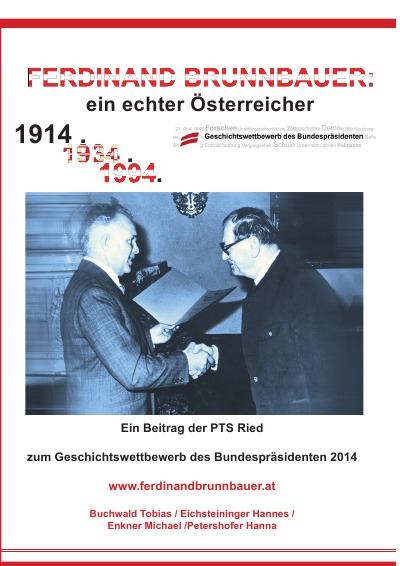 'Cover von Ferdinand Brunnbauer – ein echter Österreicher'-Cover
