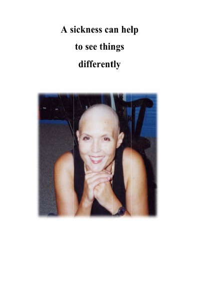 'Cover von A sickness can help to see things differently'-Cover