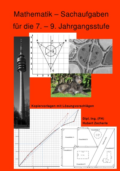 'Cover von Mathematik-Sachaufgaben für die 7.-9. Jahrgangsstufe'-Cover