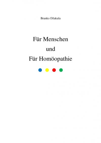 'Cover von Für Menschen und Für Homöopathie'-Cover