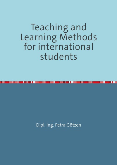 'Cover von Teaching and Learning Methods for international students'-Cover