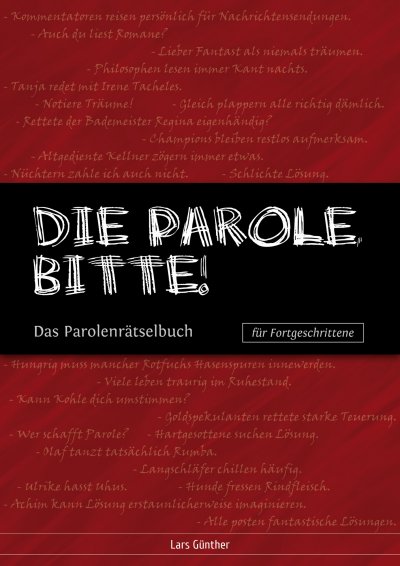 'Cover von Die Parole, bitte!'-Cover