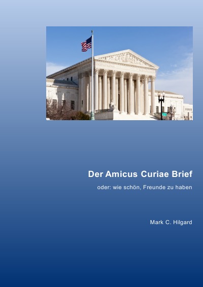 'Der Amicus Curiae Brief'-Cover
