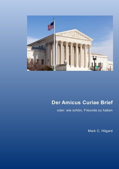 'Cover von Der Amicus Curiae Brief'-Cover