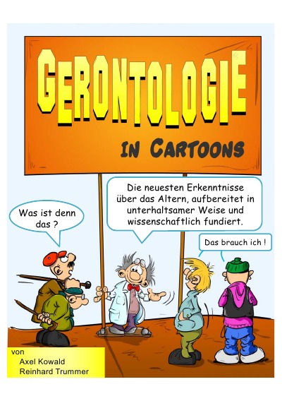 'Cover von Gerontologie in Cartoons'-Cover