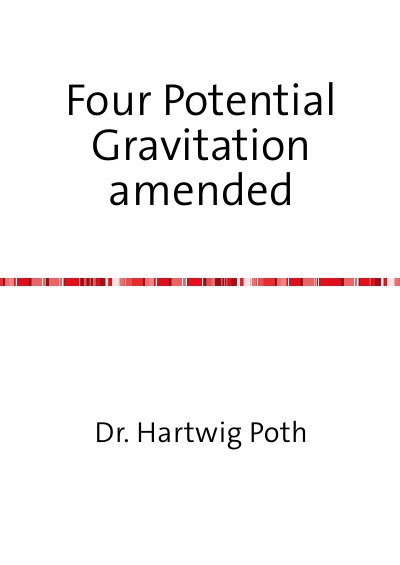 'Four Potential Gravitation amended'-Cover