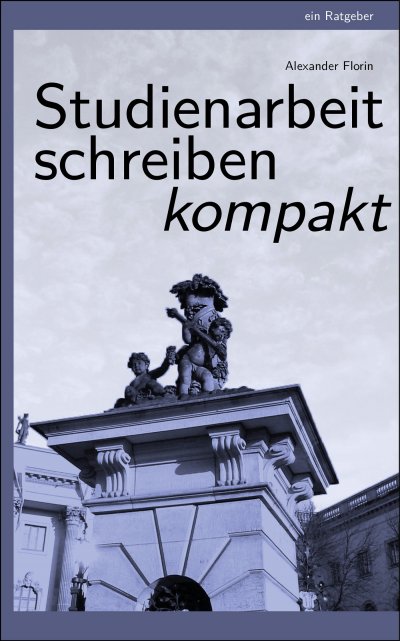 'Studienarbeit schreiben'-Cover