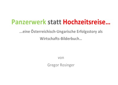 'Cover von Panzerwerk statt Hochzeitsreise'-Cover