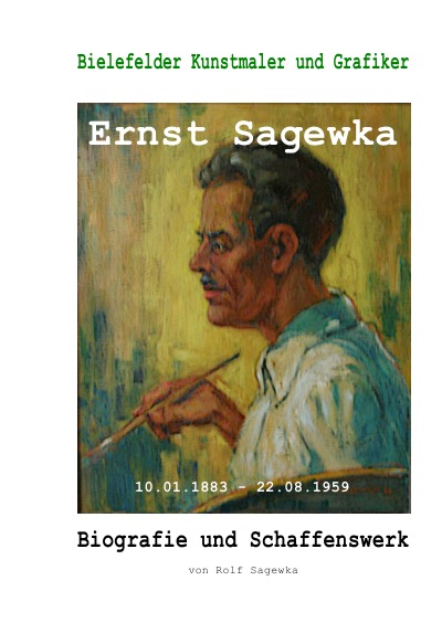 'Cover von Bielefelder Kunstmaler und Grafiker Ernst Sagewka'-Cover