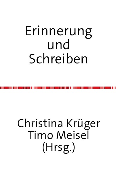 'Cover von Erinnerung und Schreiben'-Cover