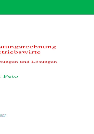 'Cover von Kosten- und Leistungsrechnung für Nicht-Betriebswirte'-Cover