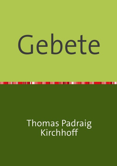 'Gebete'-Cover