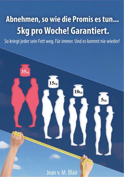 'Cover von Abnehmen, so wie die Promis es tun… 5kg pro Woche! Garantiert.'-Cover