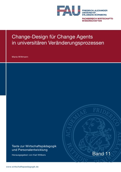 'Change-Design  für Change Agents in universitären Veränderungsprozessen'-Cover