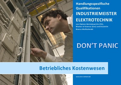 'Cover von BASISWISSEN – INDUSTRIEMEISTER ELEKTRO – BETRIEBLICHES KOSTENWESEN'-Cover