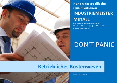 'Cover von BASISWISSEN – INDUSTRIEMEISTER METALL – BETRIEBLICHES KOSTENWESEN'-Cover