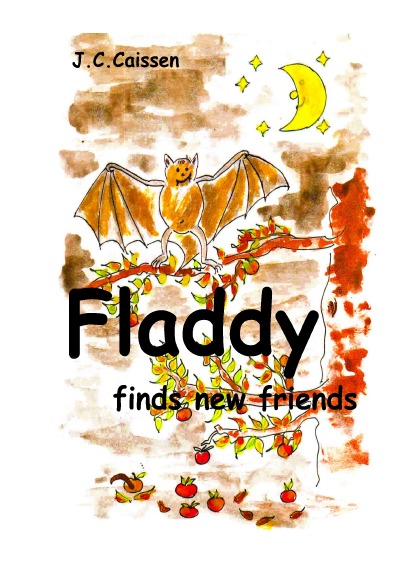 'Fladdy finds new friends'-Cover