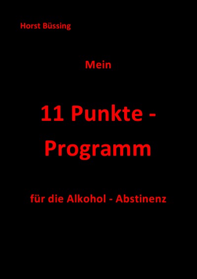 'Cover von Mein 11 Punkte – Programm'-Cover