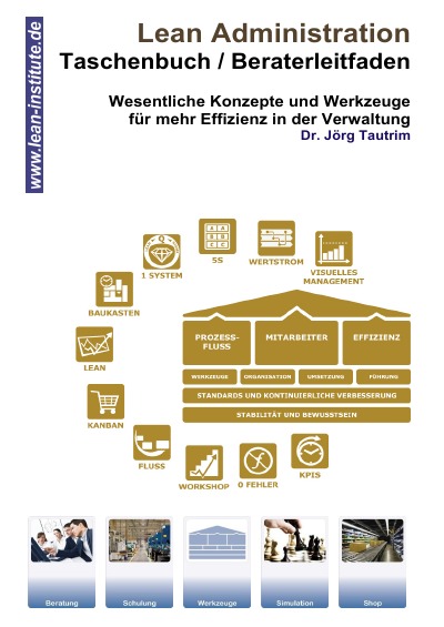 'Cover von Lean Administration Taschenbuch Beraterleitfaden'-Cover
