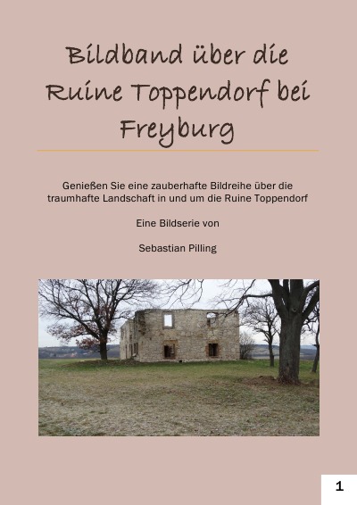 'Bildband über die Ruine Toppendorf bei Freyburg'-Cover