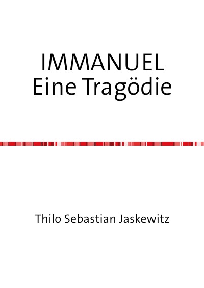 'IMMANUEL Eine Tragödie'-Cover