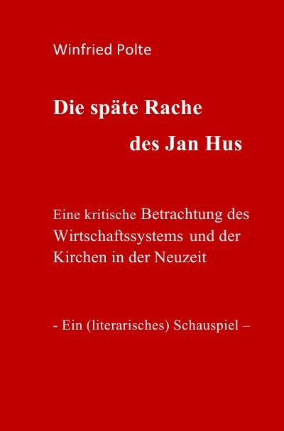 'Die späte Rache des Jan Hus'-Cover