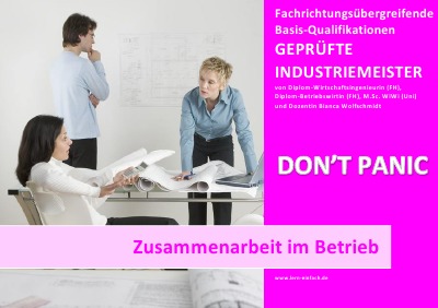 'Cover von BASISWISSEN – GEPRÜFTER INDUSTRIEMEISTER – ZUSAMMENARBEIT IM BETRIEB'-Cover