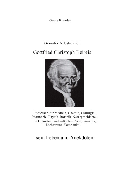 'Cover von Gottfried Christoph Beireis'-Cover