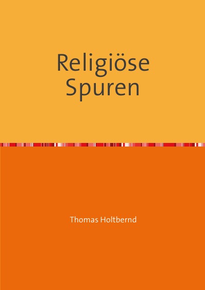 'Religiöse Spuren'-Cover