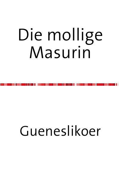 'Die mollige Masurin'-Cover