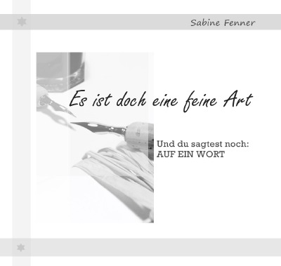 'Cover von Es ist doch eine feine Art'-Cover
