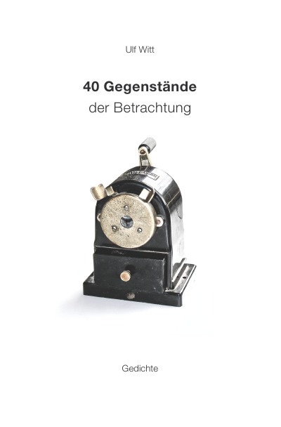 'Cover von 40 Gegenstände der Betrachtung'-Cover