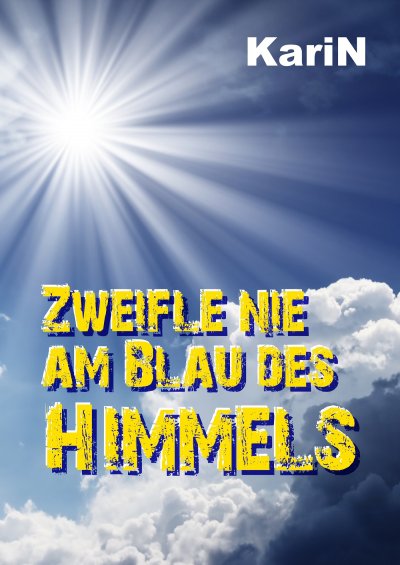 'Zweifle nie am Blau des Himmels'-Cover