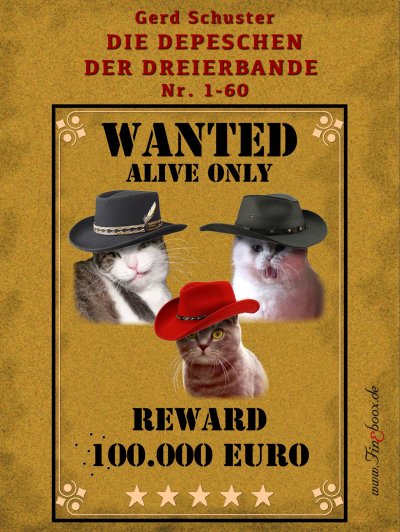 'Cover von Die Depeschen der Dreierbande'-Cover