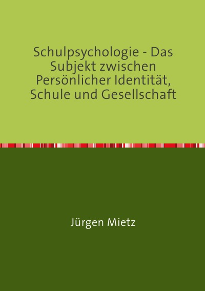 'Cover von Schulpsychologie –'-Cover